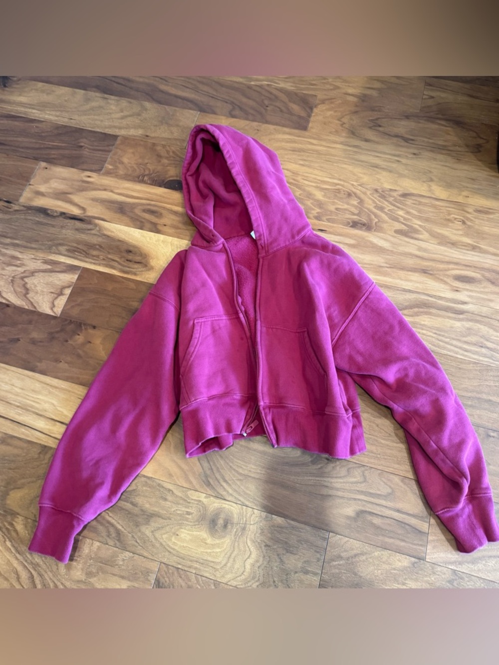 Aritzia Sweatfleece Boyfriend boxy Fit Hoodie